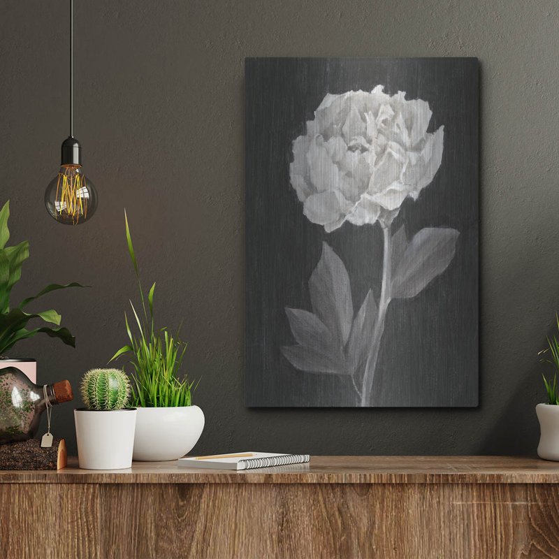 «Flowers 4» par Ethan Harper, art mural en métal, H 16 po x l 12 po