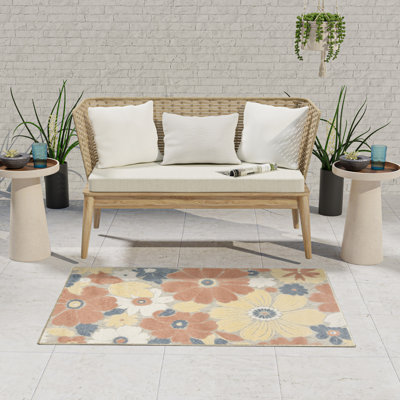 Tapis moderne Nourison Aloha Rose