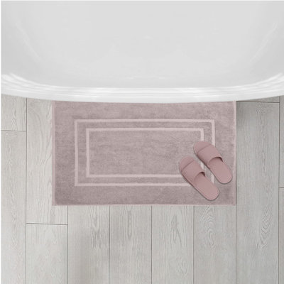 Tapis de bain éponge 100 % coton 850 g/m², ultra doux, très absorbant et à séchage rapide – ce n'est pas un tapis de bain