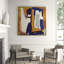 Three Figures Framed Painting Canvas