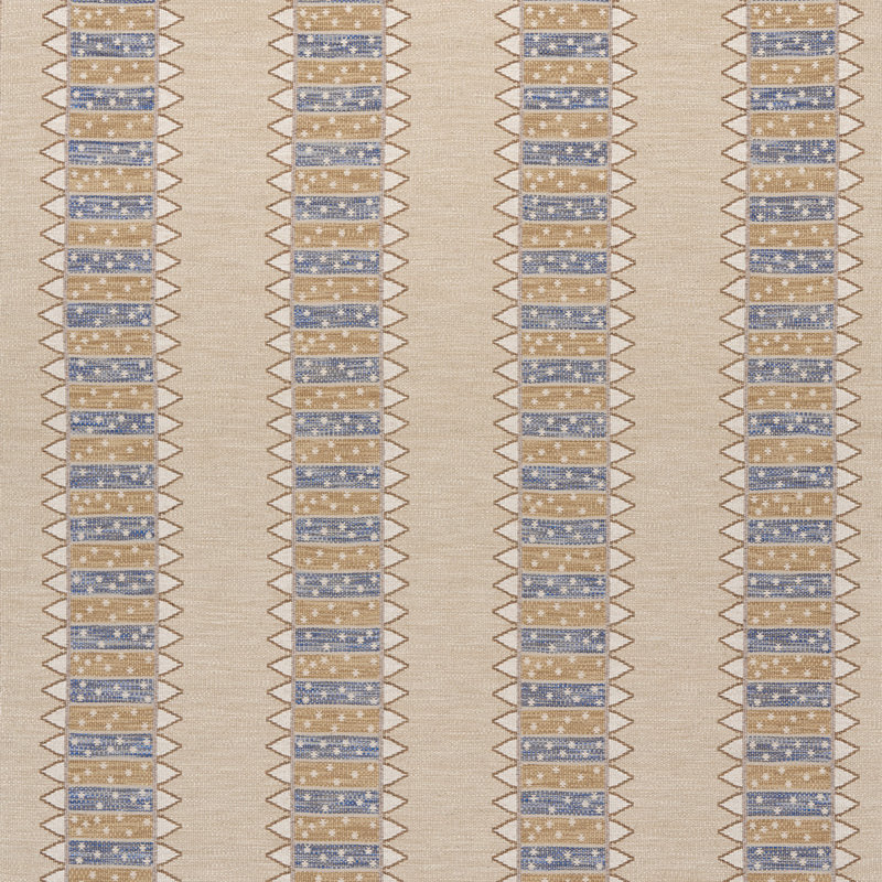 Tissu rayé Noor Kilim, Ocre