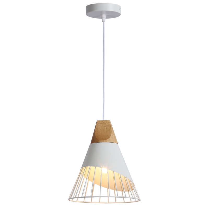 Luminaires suspendus Barclay, Blanc, Blanc