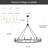 Moomal Candle Style Dimmable Wagon Wheel Chandelier-983064763-963577713