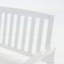 Banc d'extérieur en bois d'acacia de style champêtre, pour une assise de patio durable et confortable, idéal pour embellir votre jardin.
