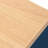 Rolling Kitchen Island With Extended Table, Kitchen Island On Wheels With Led Lights,Power Outlets And 2 Fluted Glass Doors, Kitchen Island With A Storage Compartment And Side 3 Open Shelves, Navy