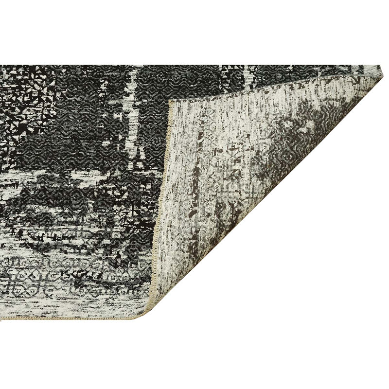Wool Abstract Area Rug, Rectangle 10' x 14'
