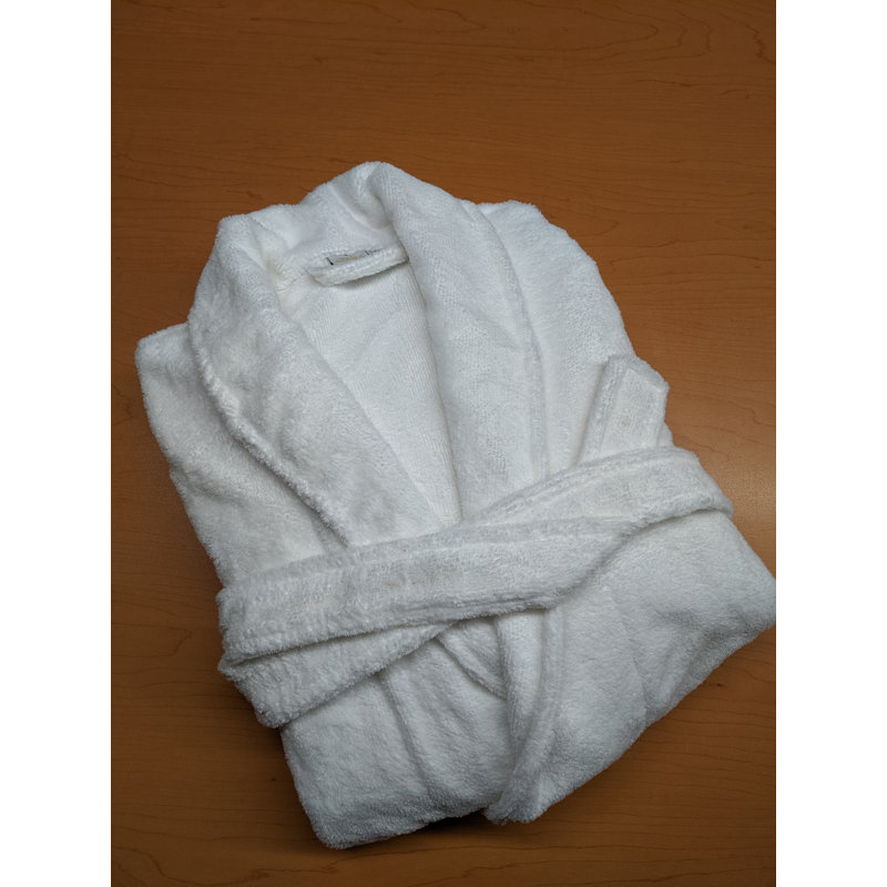 Peignoir coth châle relaxe 100% coton terry