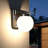 Solar Wall Lights Outdoor, 1 Pack,  Modes, Waterproof, Wireless Solar Powered Led Lights Xq