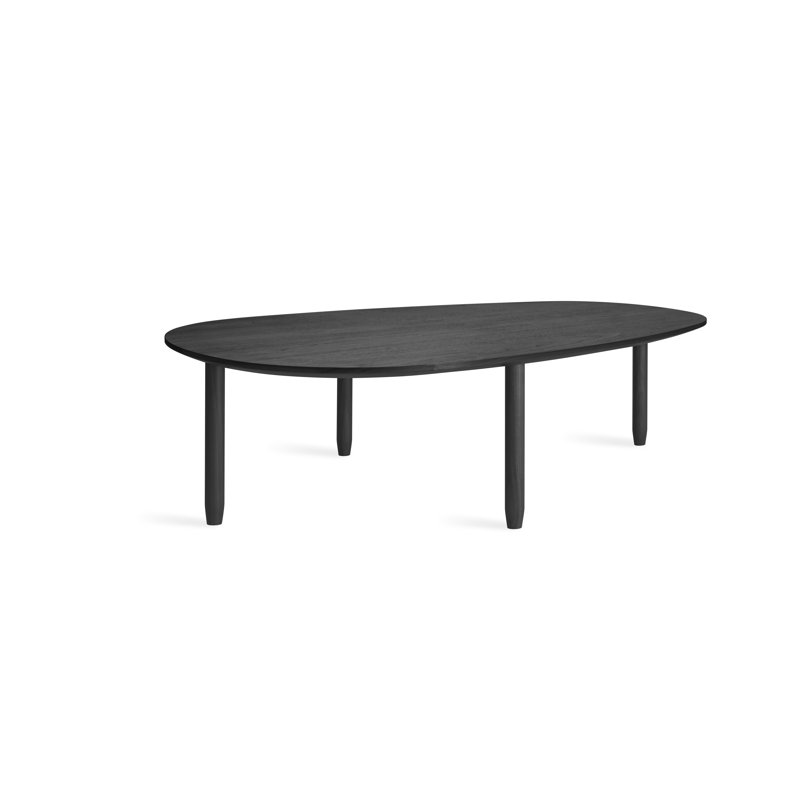 Swole Coffee Table, Black Ash