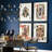 Ace of Spades II Playing Card a Paper Mosaik Collage Framed Art under Glass