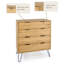 Cashel 4 Drawer Chest of drawers, industrial design