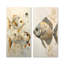 Fish Harmony - ensemble de salon art mural 2 poissons-1321216340-1321216343