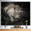 Tigre blanc animal - reproduction de photo-35120543-35120552
