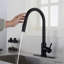 Robinet de cuisine tactile avec douchette extractible