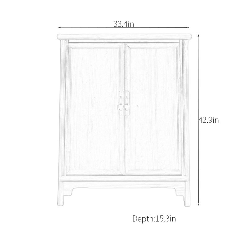 Armoire d'appoint avec rangement