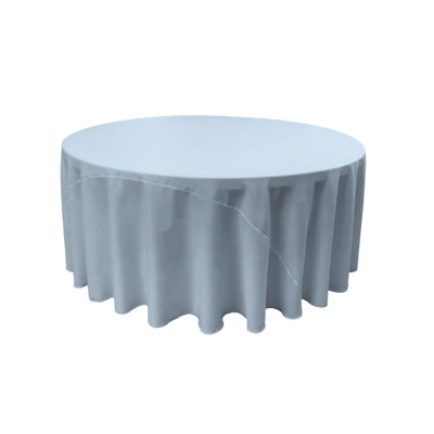 Solid Color Round Tablecloth - Basics by Wayfair™