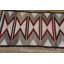 Tapis antique antique à tissage plat Navajo