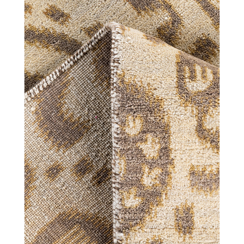Overdyed One-of-a-Kind 8' 3" x 10' 2" Hand Knotted Area Rug