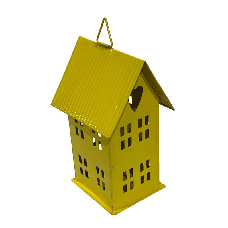 Lemon Drop Bird House Yellow