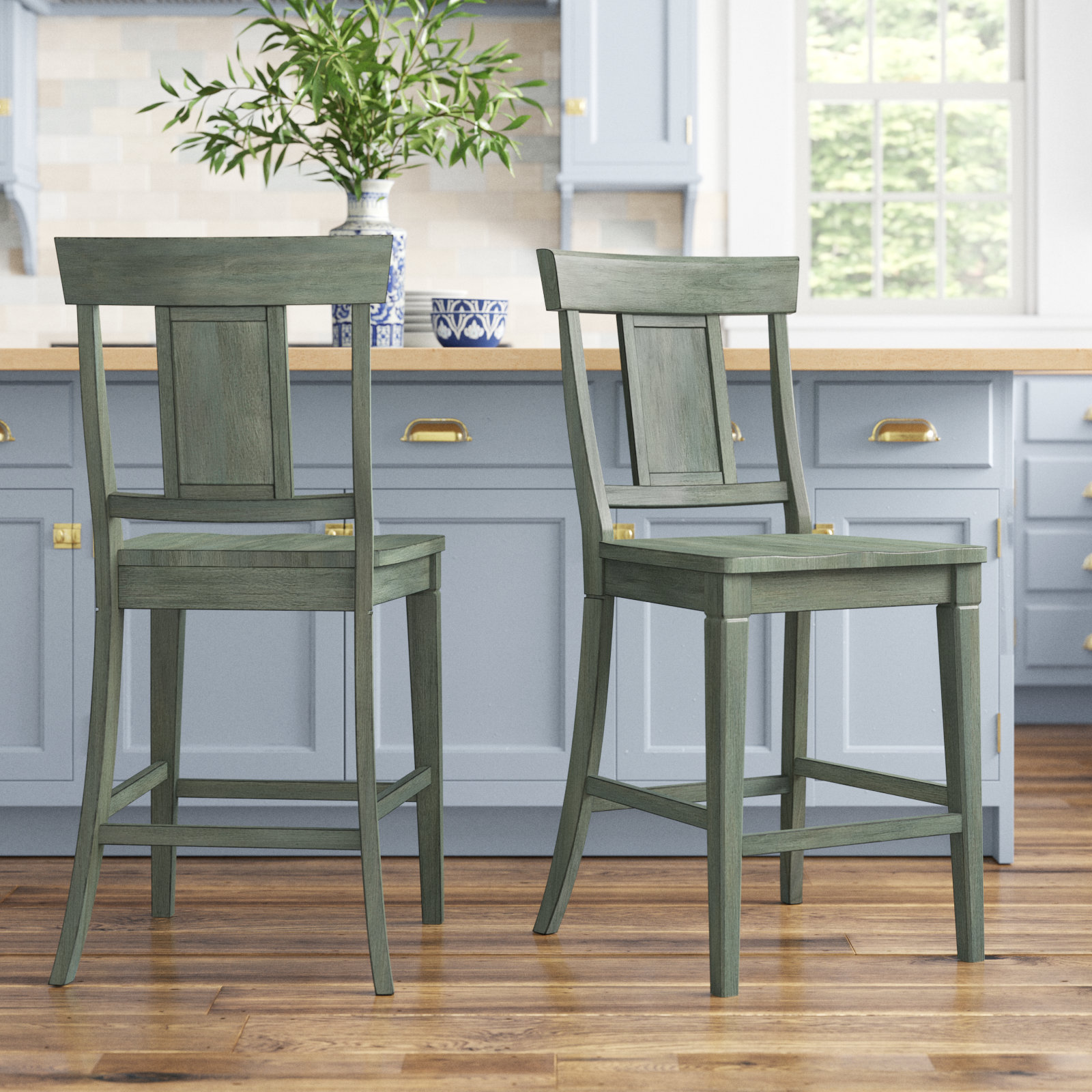 Fortville Bar and Counter Stool, Antique Sage, Counter Stool (24.21" Seat Height)
