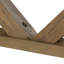 Almerton 2m Dining Table. Solid Reclaimed Pine. Seats Up To 6. Extension Leaf Sold Separately-24383622