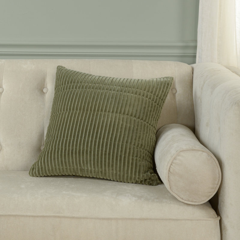Coussin 100% coton, Alternative au duvet, Vert