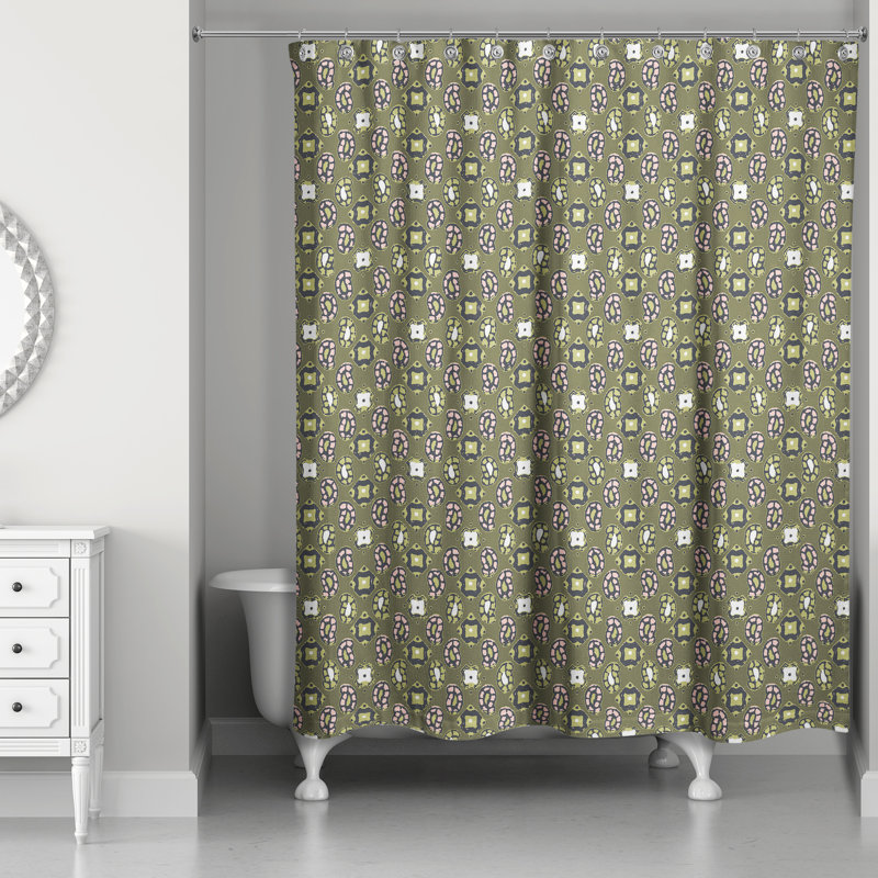 Hammack Shower Curtain, Green
