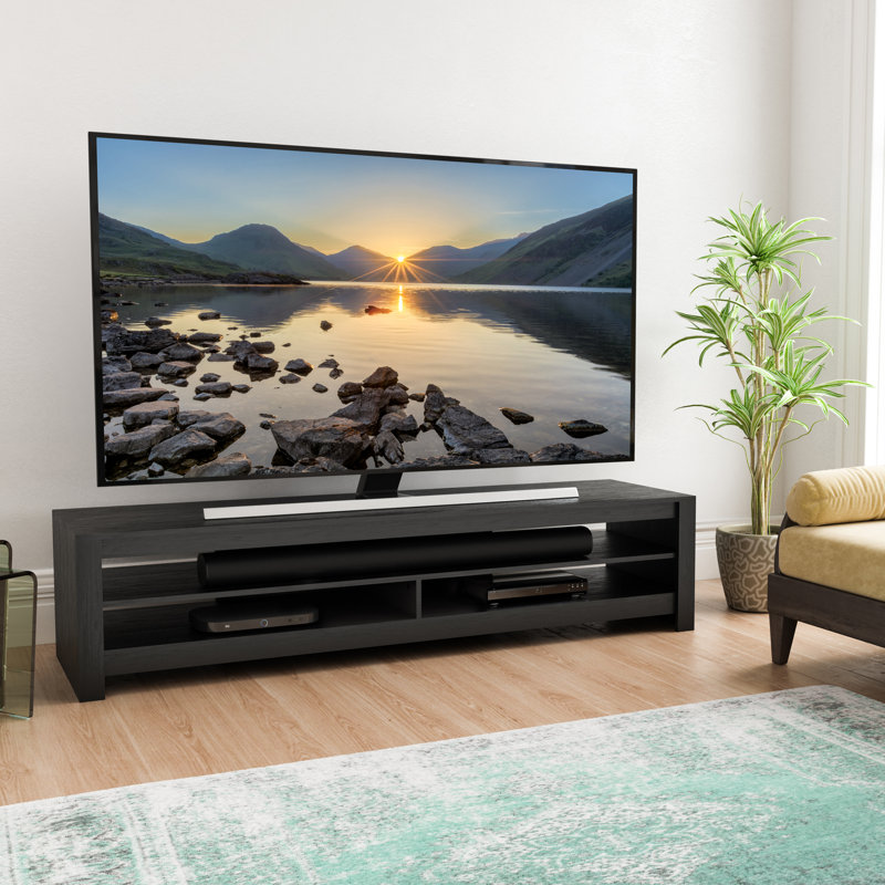 Aradia TV Stand for TVs up to 85", Black
