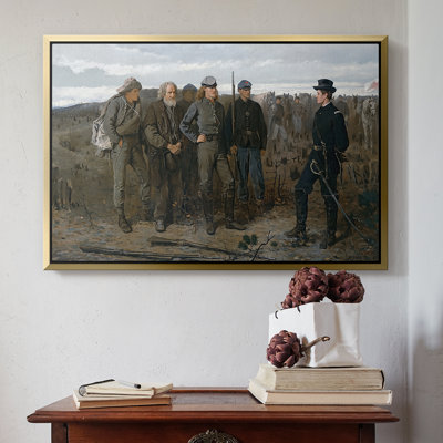 Prisoners from the Front, 1866 - Winslow Homer, toile tendue avec châssis