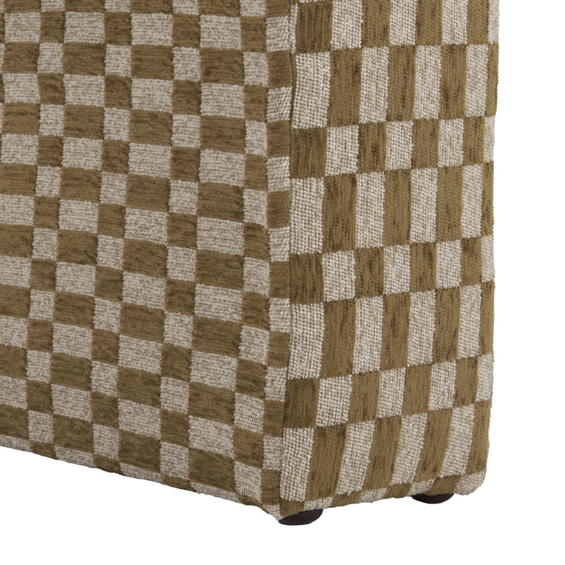 Banc rembourré Daine, Brun