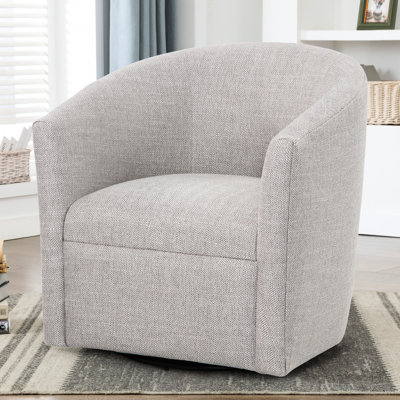 Fauteuil pivotant de 60 lb, coussin rembourré en mousse rouge
