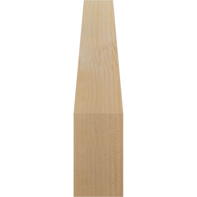 Attelle de genou olympique, Sapin de Douglas, H 20 po x l 4 po x P 16 po, Sciage brut