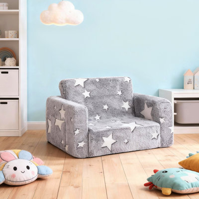 Canapé pour enfants, canapé convertible 2 en 1 pour enfants