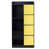 Black/Yellow