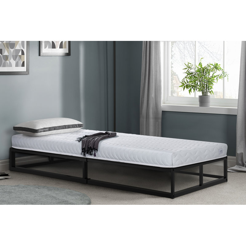 Solid Wood Bed with Mattress