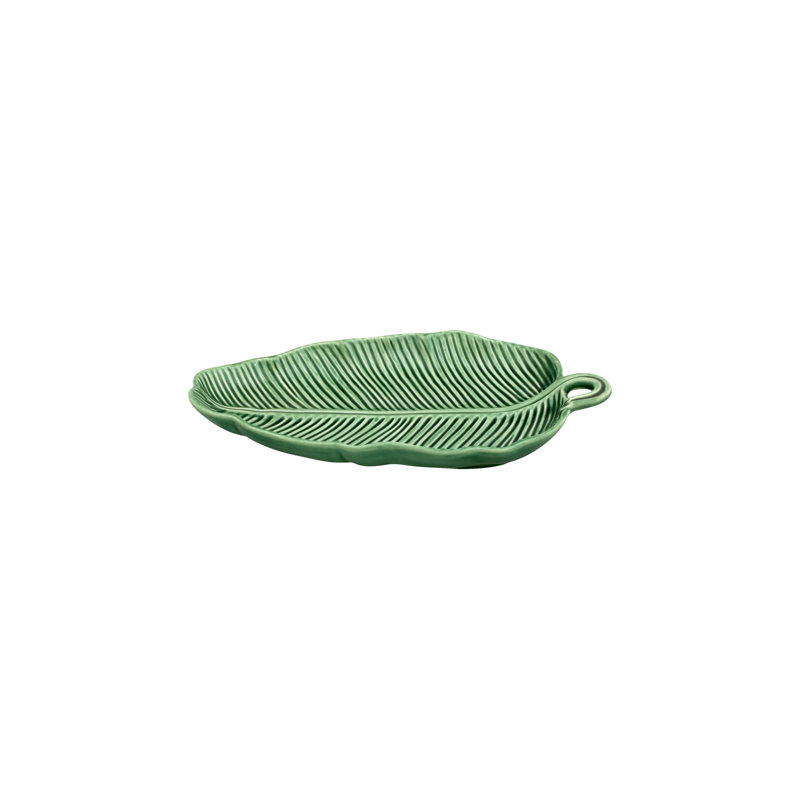 Leaves Earthenware Dinner Plate