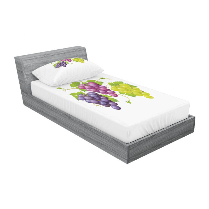 Ensemble de draps floral en mélange de 3 grappes de ivy region agriculture fraîche