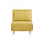 3 en 1 - Chaise d'appoint convertible avec chenille, réglage de l'angle de 180 et de pin, matériau principal en pin pour la chambre à coucher-133409411