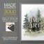Impression encadrée Washy Treeline II - bois massif-986626687-986626673
