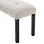 Ensemble de table de salle à manger 6 pièces avec chaises rembourrées et banc Lovejoy-120854905-120854906-120854907
