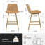 Tabouret de comptoir en faux cuir Macaire-351856393-392419280-392419285