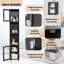 Ahil Freestanding Linen Cabinet-419405498