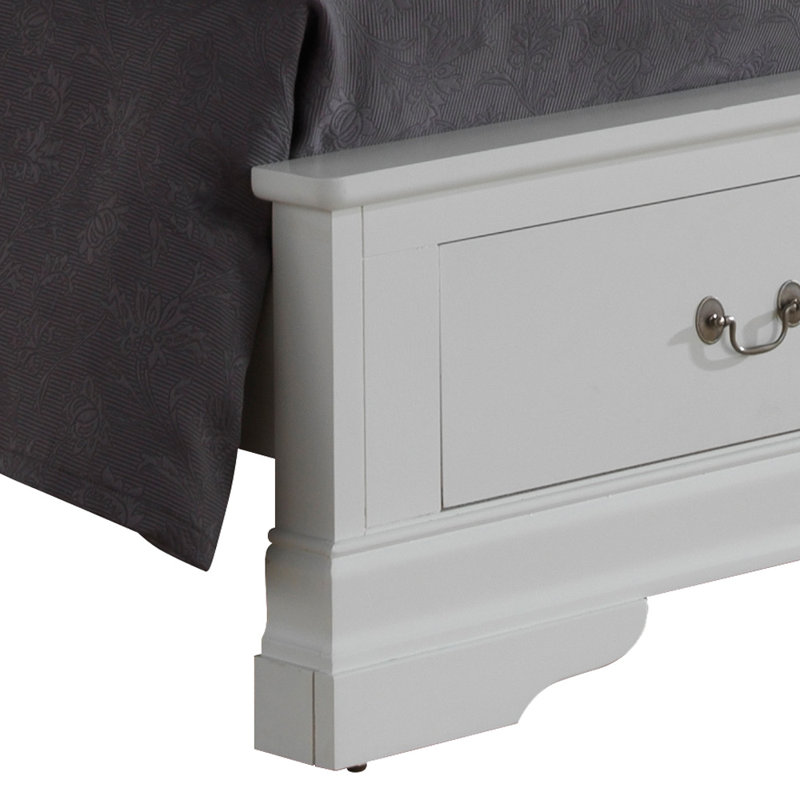 Citronelle Standard Bed, King, White