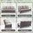 Wyland Industrial Style Premium Outdoor 3-Seat Rattan Sofa-620177363