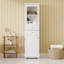 Armoire de rangement de 63 po de hauteur avec portes en verre-284881229