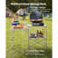 Rectangle Iron Outdoor Camping Table - 117 cm W 45 cm D-465904982-465904983