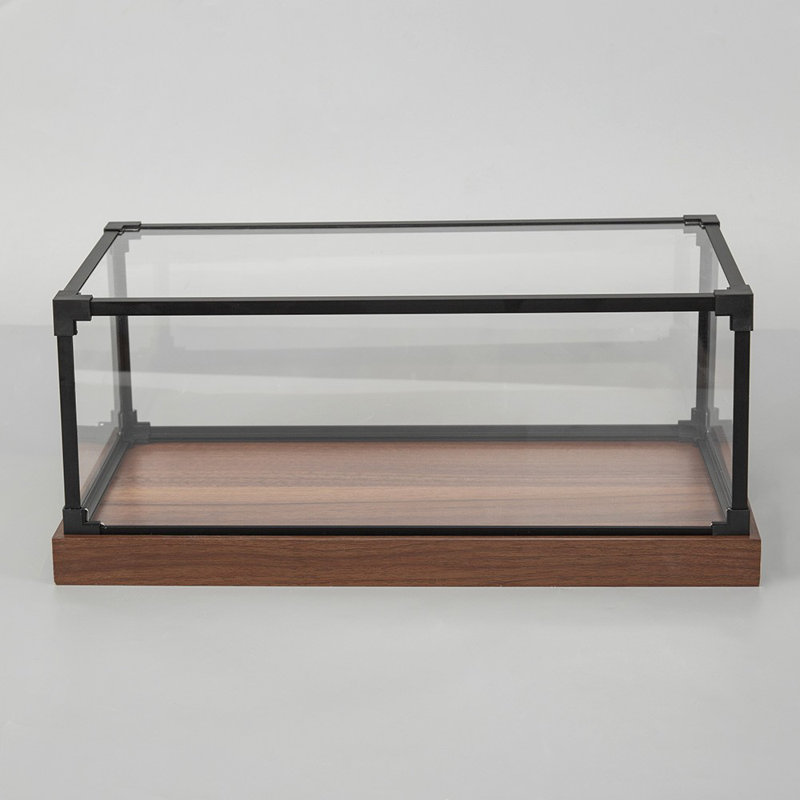 Vitrine de modèle de voiture en acrylique grande boîte en plastique transparent anti-poussière 15,75 x 5,91 po