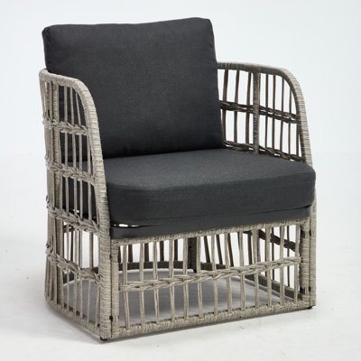 Ensemble de deux chaises avec coussins Morrisdale