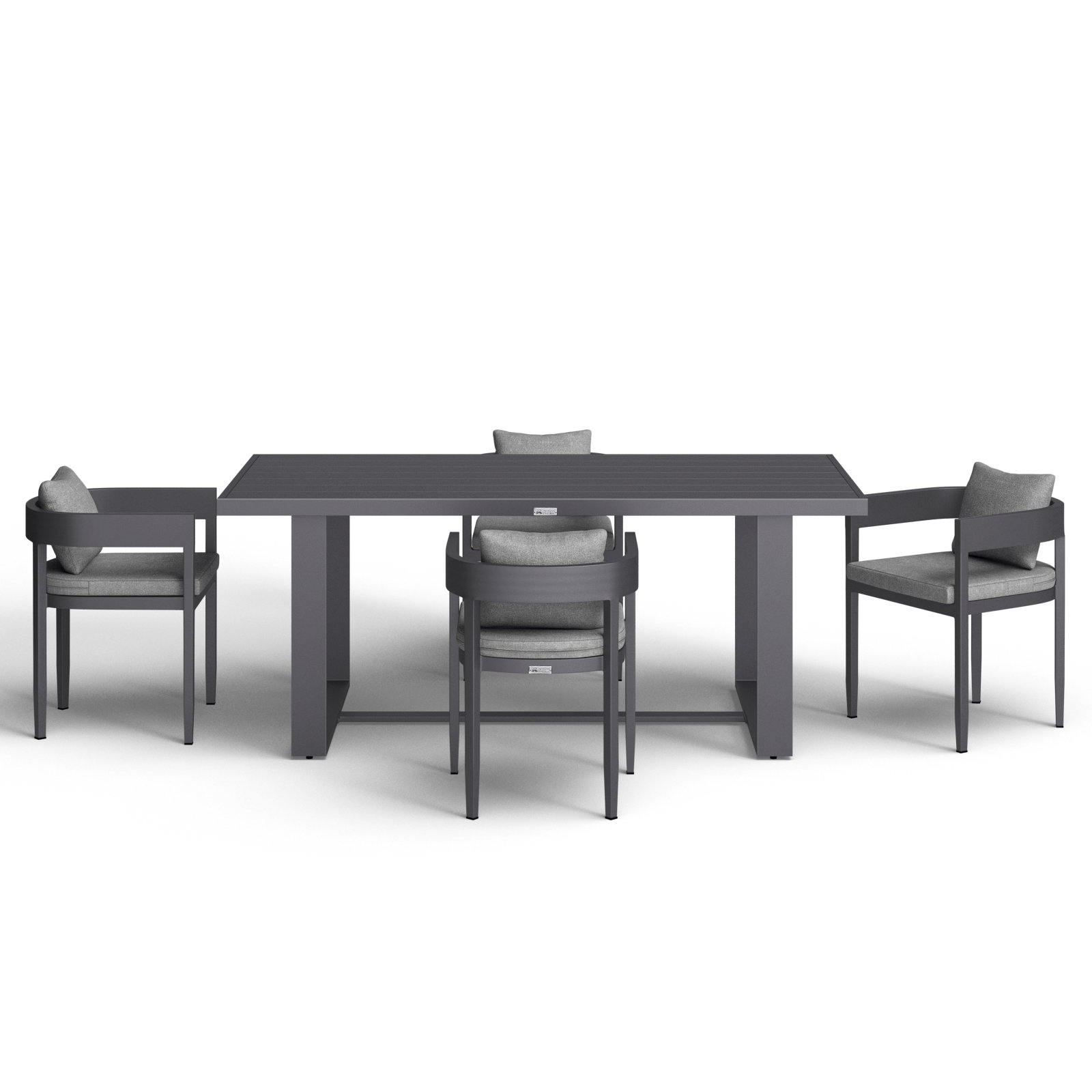 Ceion 39" Patio Dining Set, 4