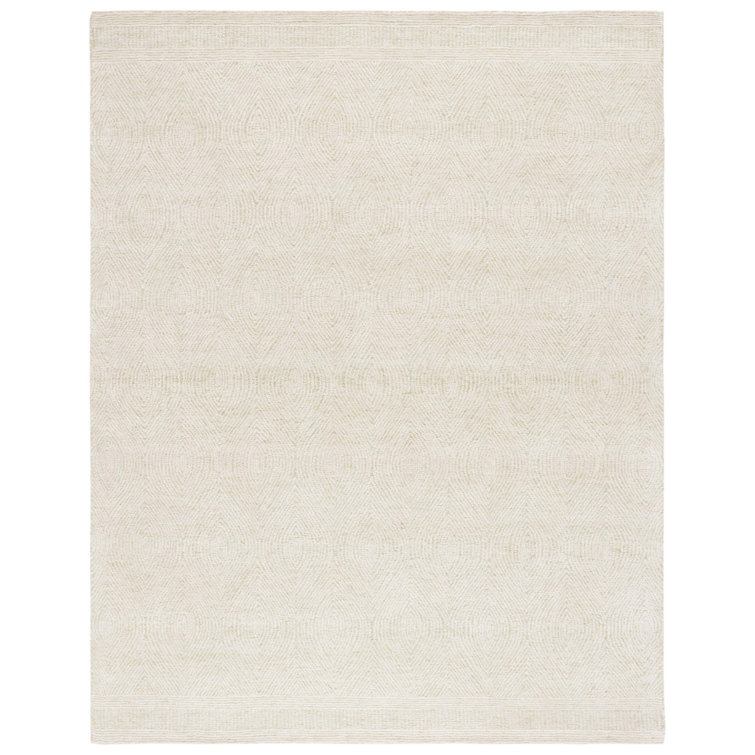 Katracy Abstract Hand Tufted Wool Geometric Rug